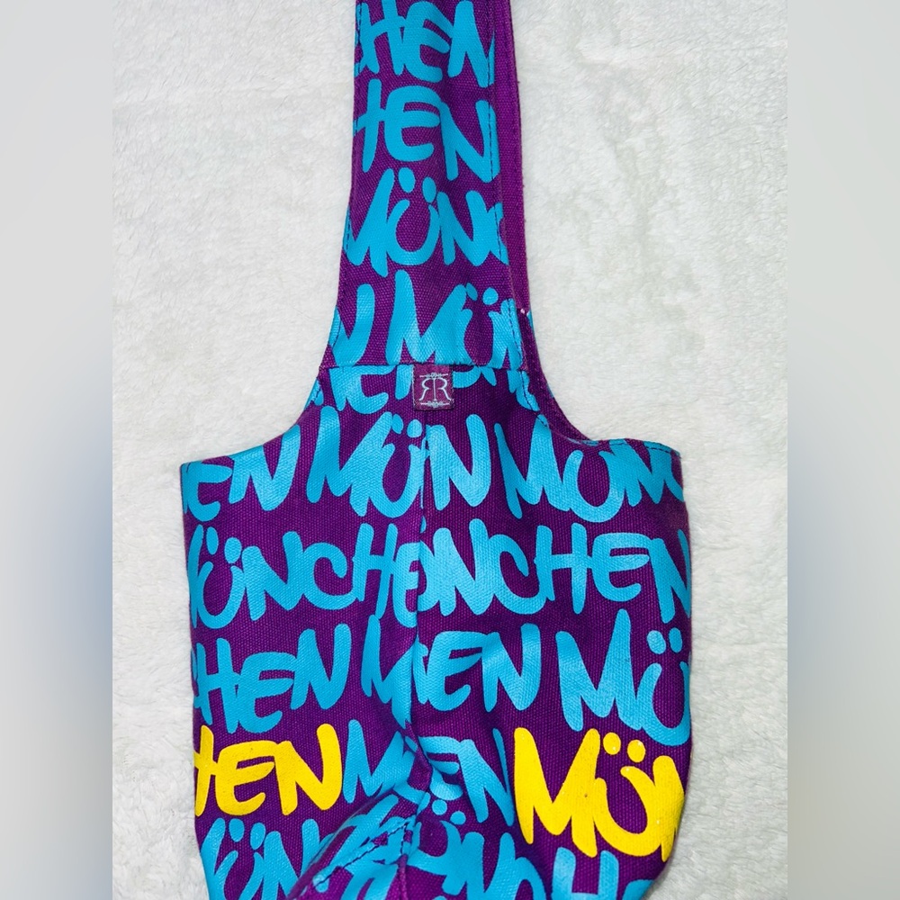 Robin Ruth Purple and Blue Crossbody Bag